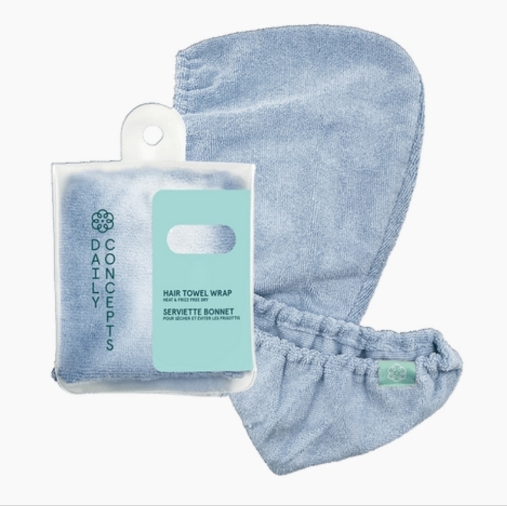 Daily Concepts NANTUCKET BREEZE Hair Wrap Towel | NEW | Hair Towel Wrap Towel